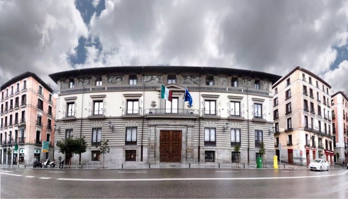 Fachada del Istituto Italiano di Cultura (IIC) di Madrid