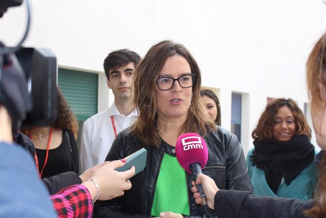 La vicesecretaria del PSOE de la provincia de Toledo y consejera portavoz del Gobierno regional, Esther Padilla