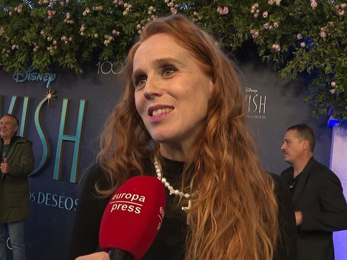 MARÍA CASTRO EN LA PREMIERE DE 'WISH: EL PODER DE LOS DESEOS'