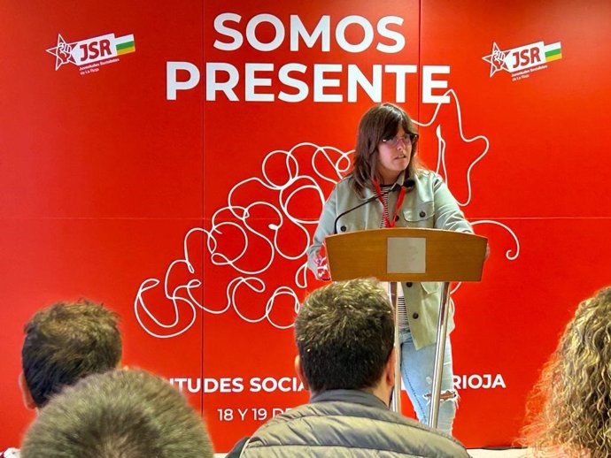 Raquel Pedraja elegida por unanimidad secretaria general de Juventudes Socialistas de La Rioja