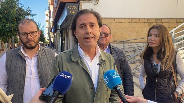 El secretario general del Grupo Parlamentario Vox en el Parlamento de Andalucía y diputado por Jaén, Benito Morillo.