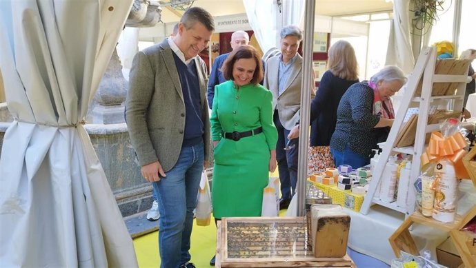 La directora general de Ayudas Directas y Mercados de la Consejería de Agricultura, Pesca, Agua y Desarrollo Rural de la Junta de Andalucía, Raquel Espín, en Expomiel 2023