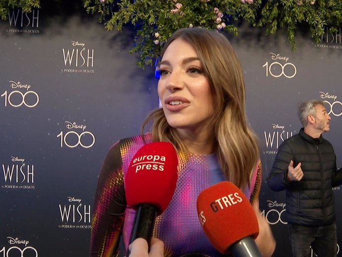 ANA GUERRA EN LA PREMIERE DE 'WISH: EL PODER DE LOS DESEOS'