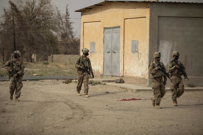 Archivo - Militares estadounidenses en Siria