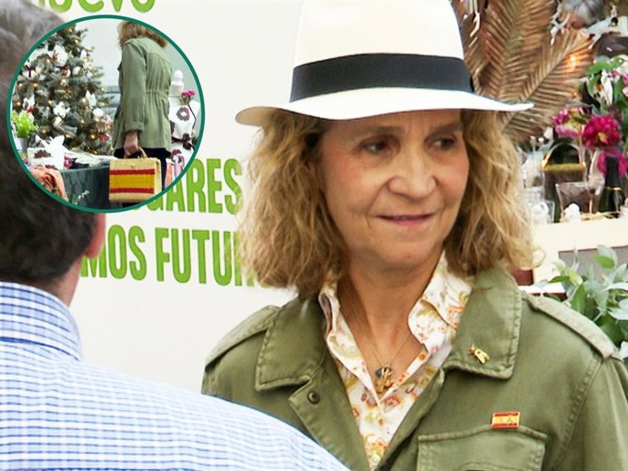 LA INFANTA ELENA VISITA EL RASTRILLO NUEVA FUTURO