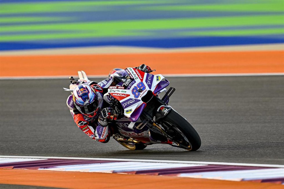 Jorge Martín, durante una carrera.