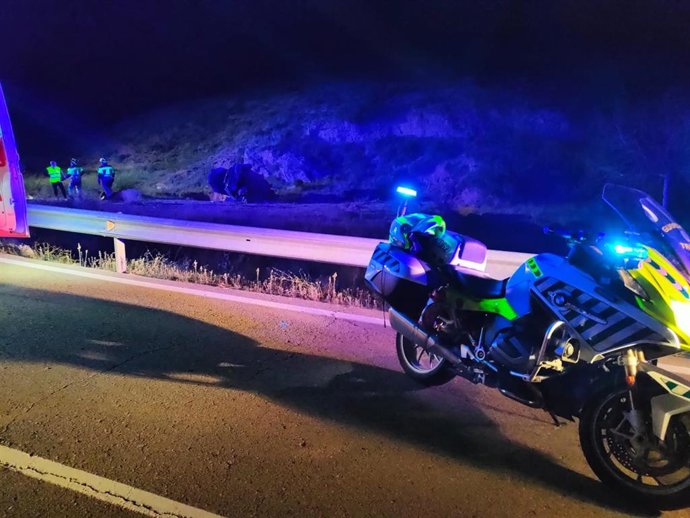 Una persona ha muerto y dos han resultado heridas graves en un accidente en la TE-V-6014.