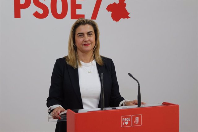 La vicesecretaria general y portavoz del PSOE en la Región de Murcia, Carmina Fernández
