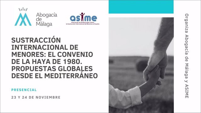 Congreso en Málaga sobre sustracción de menores y las normativas internacionales.