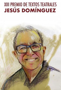 Cartel del XIV Premio de Textos Teatrales Jesús Domínguez.