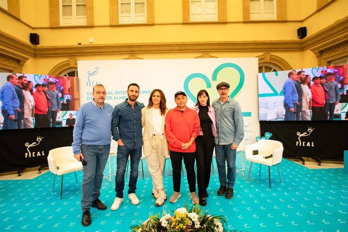 Dani Rovira, Melani Olivares, Natalia de Molina y Fele Martínez, en una nueva mesa del Fical de Almería