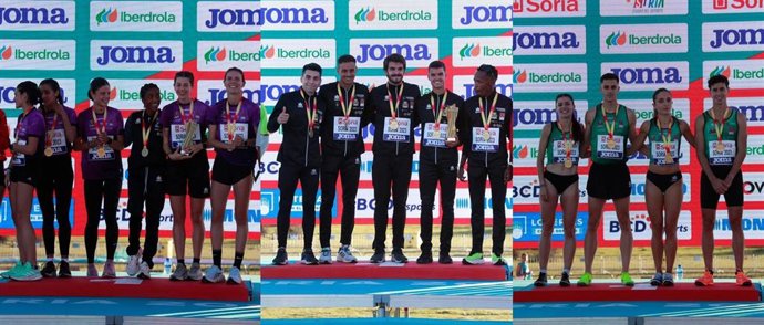 El Playas de Castellón logra un triplete histórico absoluto en el Campeonato de España de cross por clubes