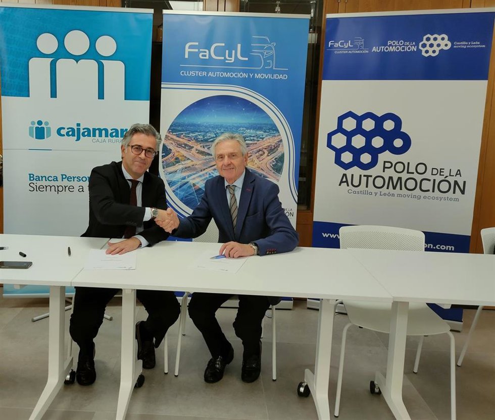 Cluster FaCyL y Cajamar unen fuerzas para por la competitividad y el desarrollo de la automoción y la movilidad en CyL.