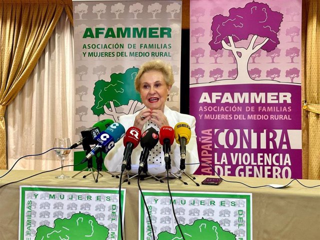 La presidenta de Afammer, Carmen Quintanilla