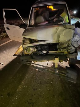 Vehículo implicado en el accidente.