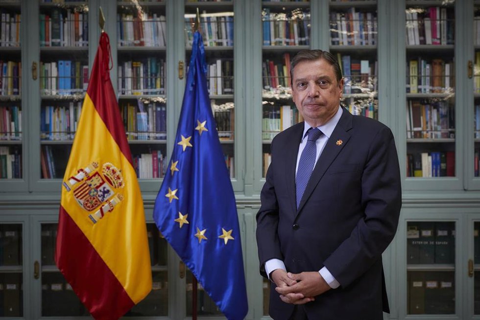 Archivo - El ministro de Agricultura, Pesca y Alimentación, Luis Planas 