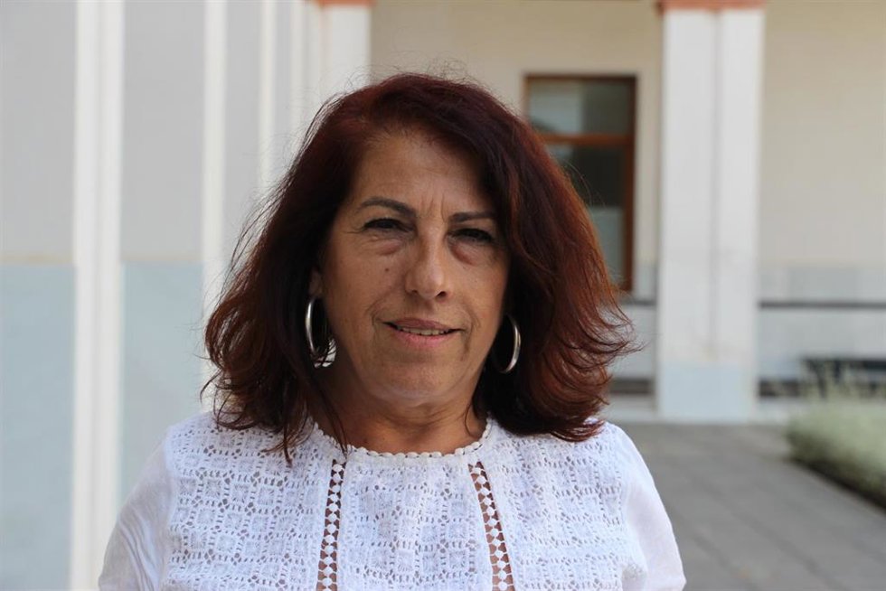 Archivo - La responsable de Organización de Adelante Andalucía, Mari García, en una imagen de archivo.