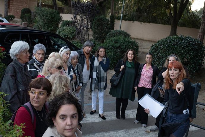 Imagen de una marcha exploratoria en Alella