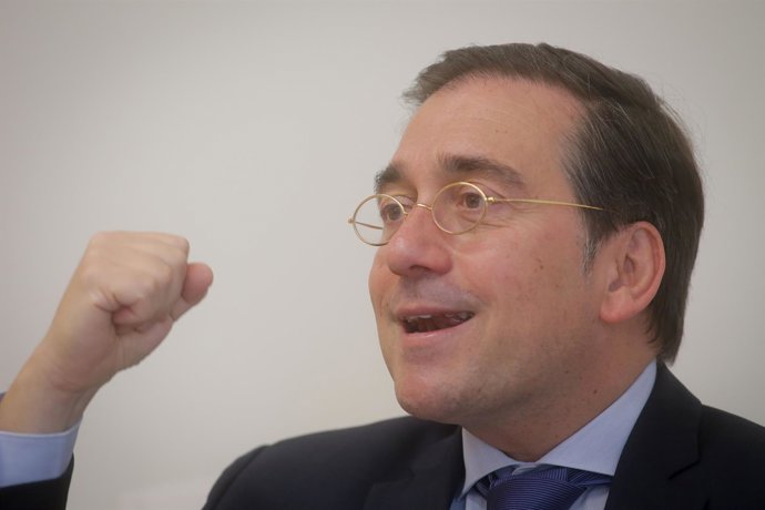Archivo - Imagen del ministro de Asuntos Exteriores, Unión Europea y Cooperación, José Manuel Albares