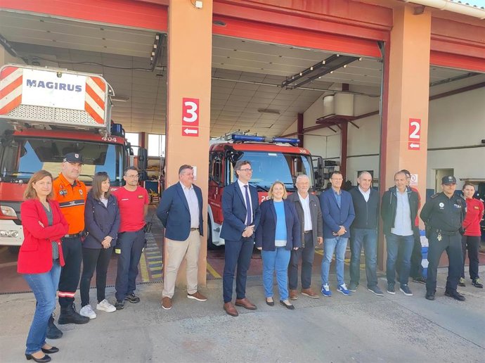 El vicepresidente Antoni Costa inaugura una nueva antena de comunicaciones en Llucmajor