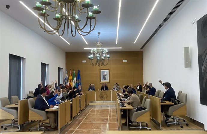 Pleno de la Diputación de Huelva.