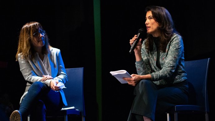 Archivo - La concejala Mar Barberán y la diputada autonómica Manuela Bergerot