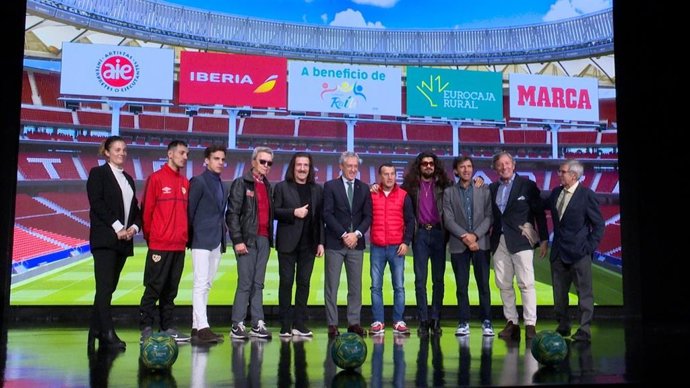 El partido 'Artistas Vs famosos' a favor de Fundación Raíles llega a su XXXI edición en diciembre en el Metropolitano