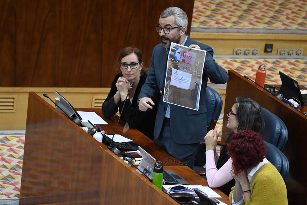 El diputado de Más Madrid, Javier Padilla.