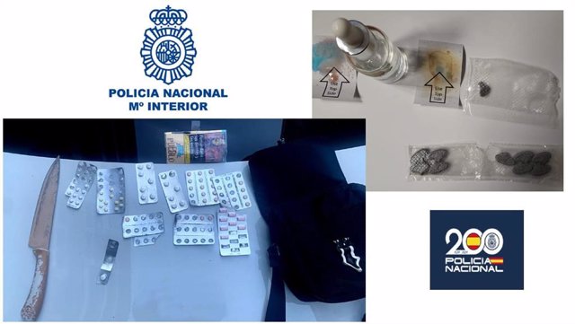 Detenidos dos menores en Huesca por tráfico de drogas y robo con violencia.