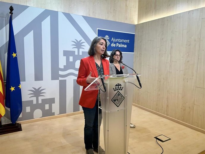 La portavoz de MÉS per Palma, Neus Truyol.