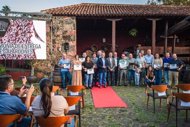 Entrega de premios del concurso regional de mieles del Cabildo de Tenerife