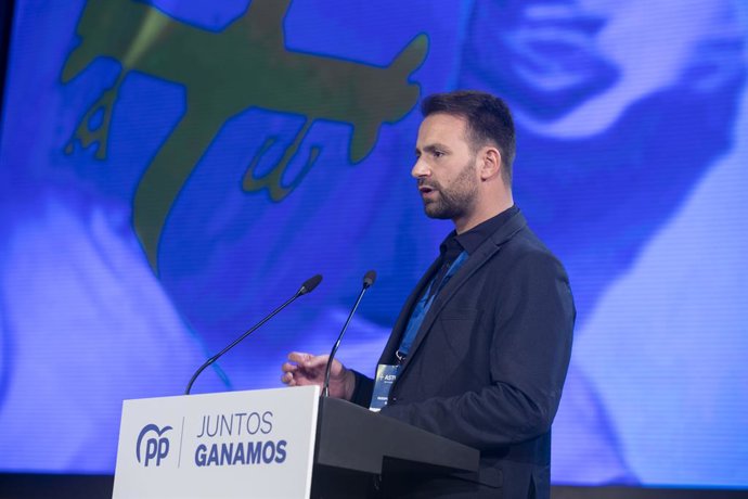 El secretario general del PP de Asturias, Álvaro Queipo.