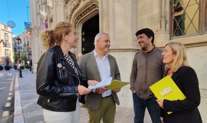 MÉS registra 52 enmiendas parciales al presupuesto del Consell