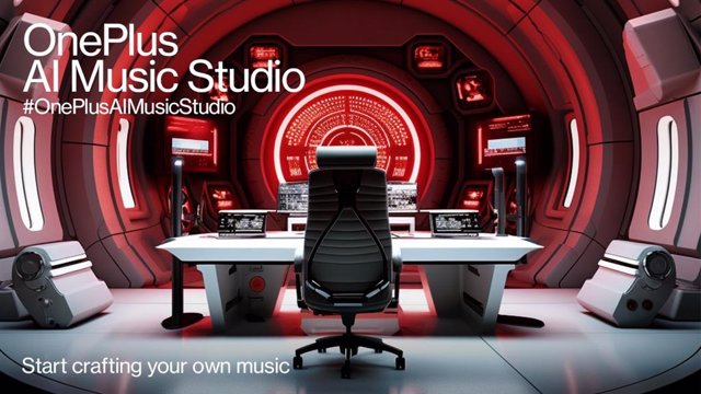 OnePlus presenta la plataforma 'OpenPlus AI Music Studio'.