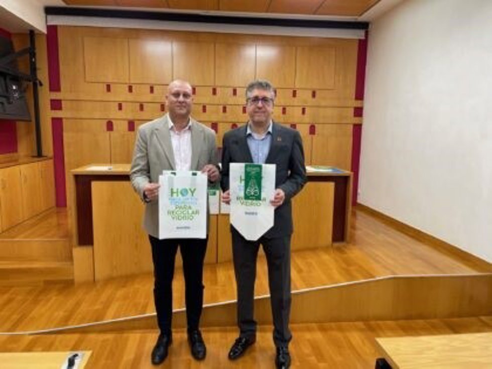 Presentación de la campaña de reciclaje de vidrio