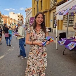 La portavoz de Podemos en Leganés, Alba Pulido