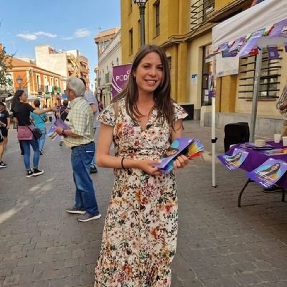 La portavoz de Podemos en Leganés, Alba Pulido