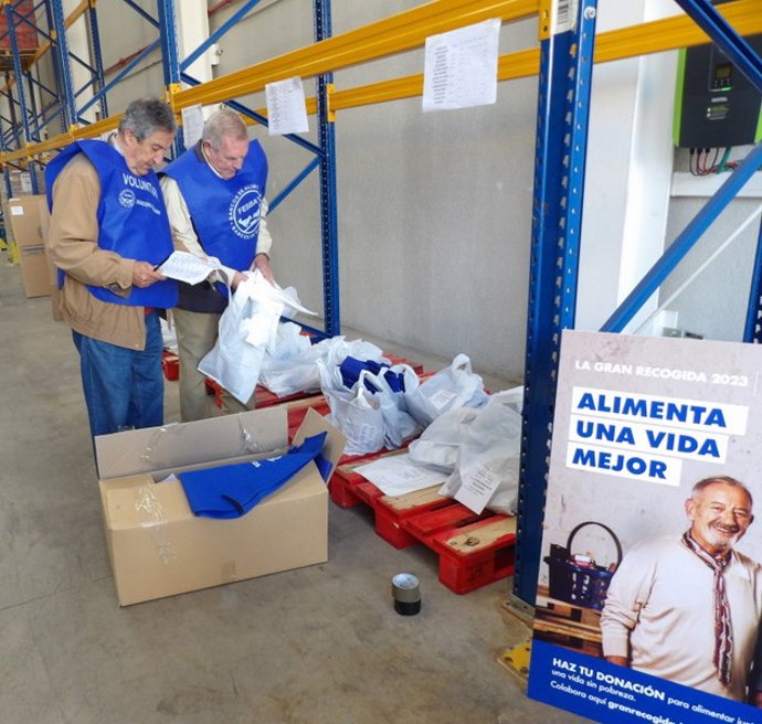 Voluntarios del Banco de Alimentos de Córdoba.