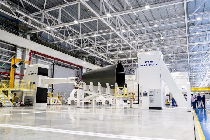 Archivo - Interior de la planta de Getafe de Construcciones Aeronáuticas S.A, a 13 de marzo de 2023, en Getafe, Madrid (España). 