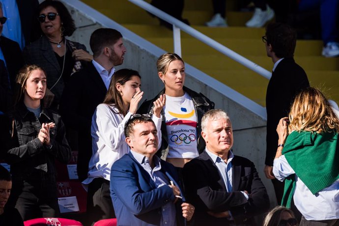 Alexia Putellas of Fc Barcelona Femenino is seen during the Spanish league, Liga F, football match played between Fc Barcelona and Real Madrid at Estadi Olimpic on November 19, 2023 in Barcelona, Spain.