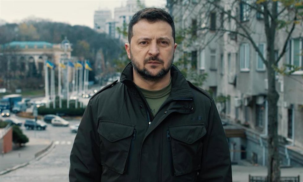 Volodimir Zelenski, presidente de Ucrania