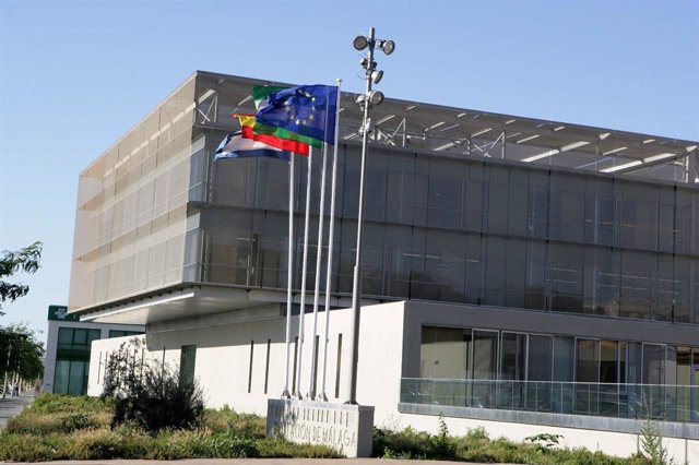 Archivo - Edificio de la Diputación provincial de Málaga.