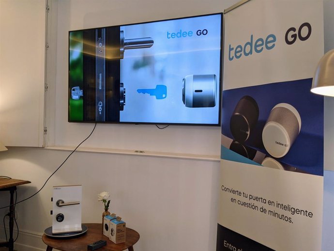 Presentación en Madrid de la cerradura inteligente Tedee Go