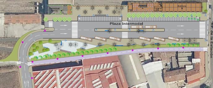 Archivo - La Mesa de Contratación propondrá declarar desierta la licitación de la Estación Intermodal de Calahorra