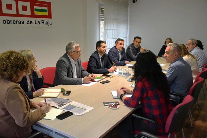 Reunión PSOE-CCOO Presupuestos regionales 2024