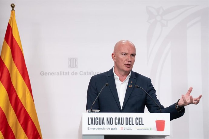 El conseller d'Acció Climtica, Alimentació i Agenda Rural, David Mascort