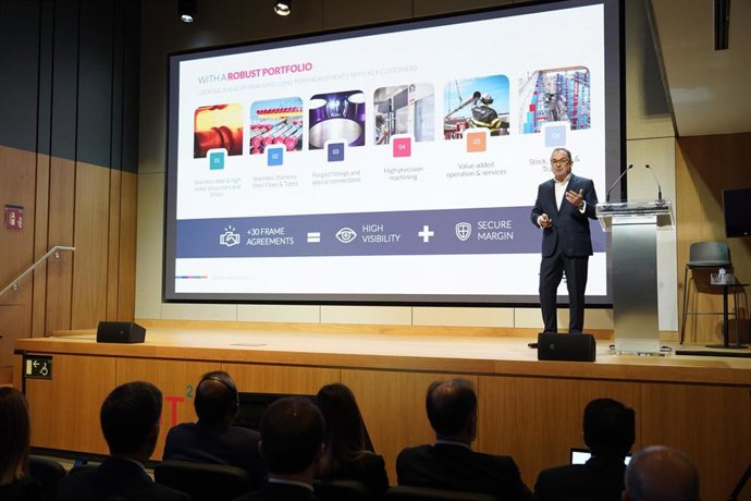 CEO de Tubacex, Jesús Esmorís