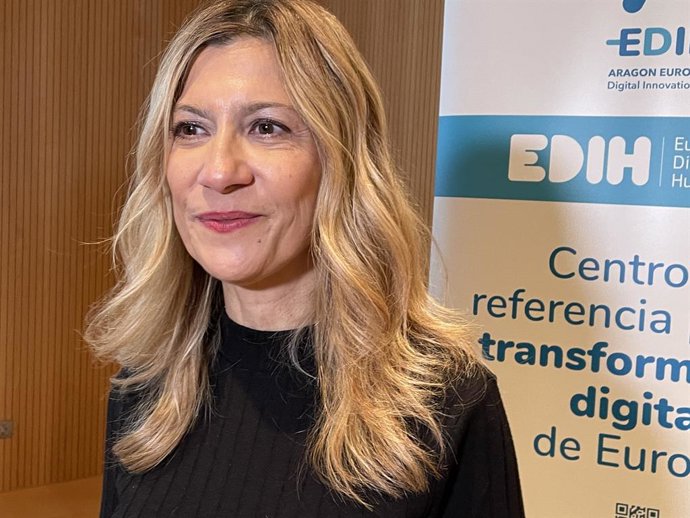 La vicepresidenta segunda y portavoz del Gobierno de Aragón, Mar Vaquero.