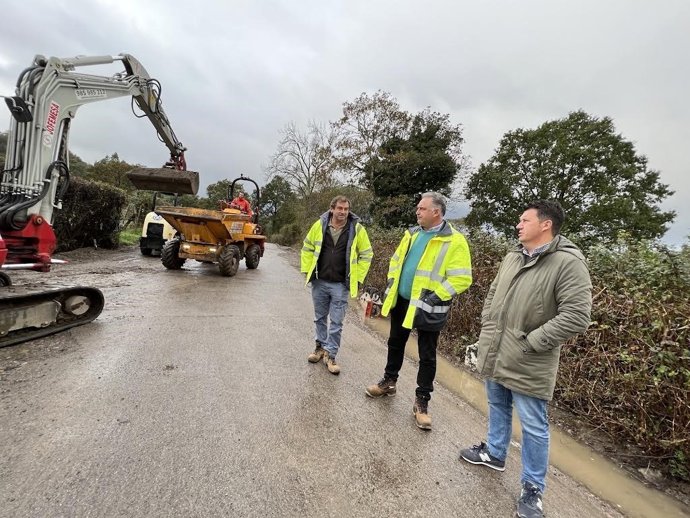 Reparación de un camino