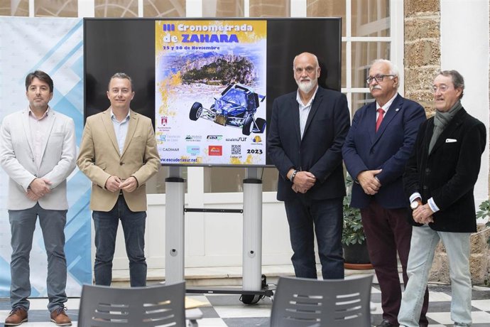 Presentación en la Diputación de Cádiz de la tercera Cronometrada de Zahara de la Sierra del 25 al 26 de noviembre